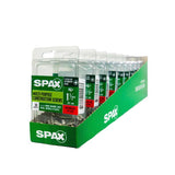 SPAX Multi-Material No. 6 in. X 1-1/2 in. L Phillips/Square Flat Head Serrated Construction Screws