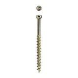 SPAX PowerTrim No. 8 in. X 2 in. L Star Round Head Serrated Trim Screws