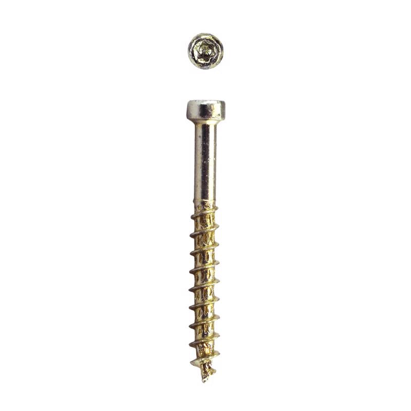 SPAX PowerTrim No. 8 in. X 1-1/2 in. L Star Round Head Serrated Trim Screws