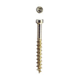 SPAX PowerTrim No. 8 in. X 1-1/2 in. L Star Round Head Serrated Trim Screws
