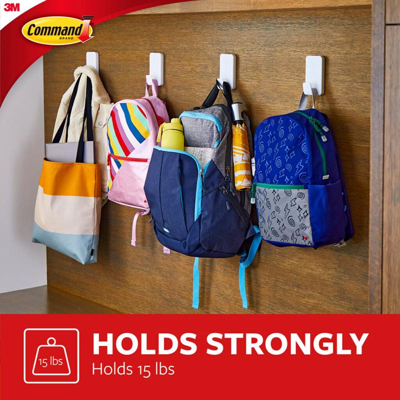 3M Command Extra Large Plastic Hook 4.7 in. L 1 pk