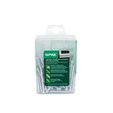 SPAX PowerTrim No. 8 Label X 2 in. L Star Trim Head Serrated Trim Screws