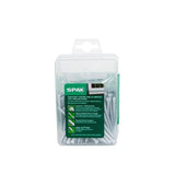 SPAX PowerTrim No. 8 Label X 2-1/2 in. L Star Trim Head Serrated Trim Screws