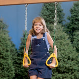 Playstar PS 7836 Gym Ring, Polyethylene, Gold/Yellow