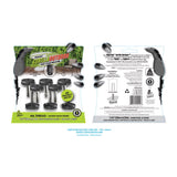 Slipstick Gorilla Outdoor Black 1-1/8 in. Screw-On Felt Chair Glide 8 pk