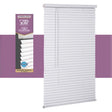Living Accents Vinyl 1 in. Mini-Blinds 23 in. W X 72 in. H White Cordless