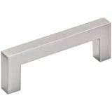 Amerock Contemporary Bar Cabinet Pull 3 in. Satin Nickel Silver 1 pk