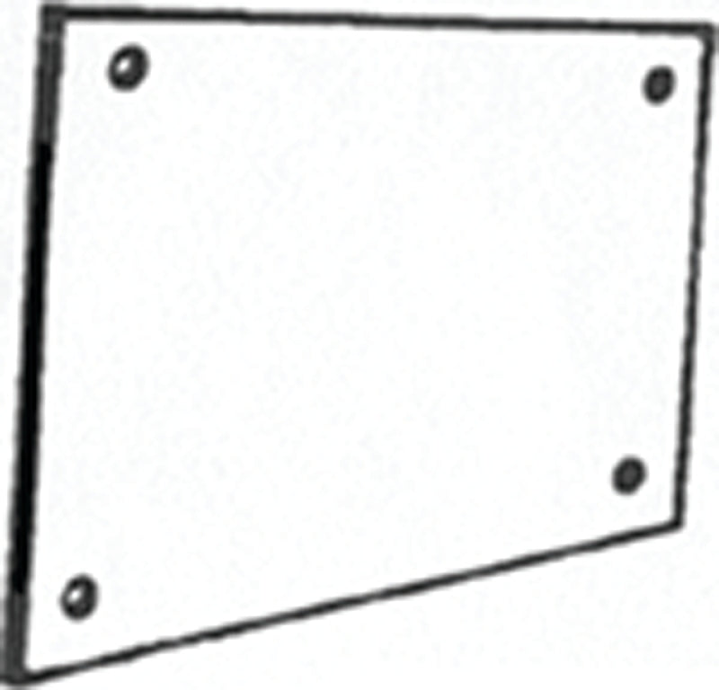 Air King SP2436W Range Hood Backsplash, 24 in H x 36 in W Dimensions, Cold Rolled Steel, Powder-Coated