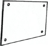 Air King SP2436W Range Hood Backsplash, 24 in H x 36 in W Dimensions, Cold Rolled Steel, Powder-Coated