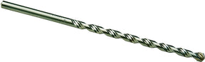 Irwin 326007 Rotary Hammer Drill Bit, 1/4 in Dia, 12 in OAL, Percussion, Twist Flute, 2-Flute, 1/4 in Dia Shank