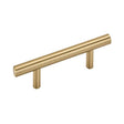 Amerock Contemporary Bar Cabinet Pull 3 in. Champagne Bronze Gold 1 pk