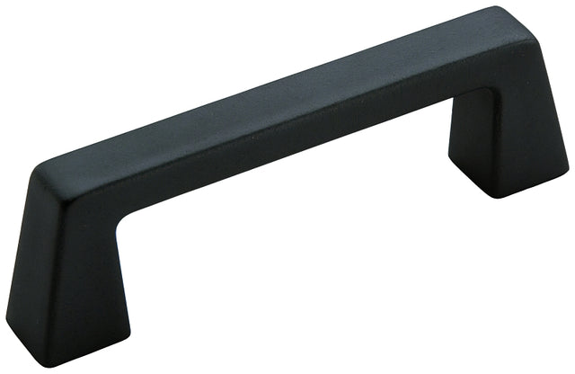 Amerock Blackrock Series BP55275BBR Cabinet Pull, 3-3/4 in L Handle, 9/16 in H Handle, 1-1/16 in Projection, Zinc