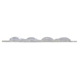 Ace Vinyl Self Adhesive Protective Pad Clear Round 3.6 in. W X 3/8 in. L 1 pk