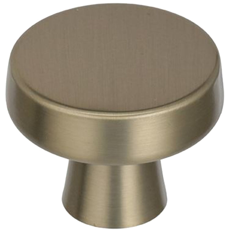 Amerock Blackrock Series BP55270BBZ Cabinet Knob, 1-1/16 in Projection, Transitional, 1-5/16 in L x 1-5/16 in W, Zinc