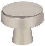 Amerock Blackrock Series BP55270G10 Cabinet Knob, 1-1/16 in Projection, Contemporary, 1-5/16 in, Zinc, Satin Nickel