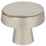 Amerock Blackrock Series BP55270G10 Cabinet Knob, 1-1/16 in Projection, Contemporary, 1-5/16 in, Zinc, Satin Nickel