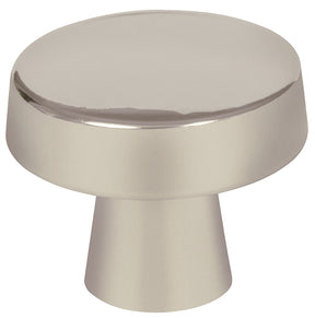 Amerock Blackrock Series BP55270G10 Cabinet Knob, 1-1/16 in Projection, Contemporary, 1-5/16 in, Zinc, Satin Nickel