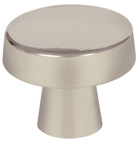 Amerock Blackrock Series BP55270G10 Cabinet Knob, 1-1/16 in Projection, Contemporary, 1-5/16 in, Zinc, Satin Nickel