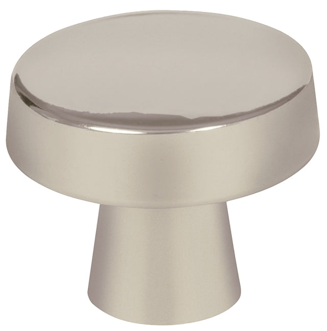 Amerock Blackrock Series BP55270G10 Cabinet Knob, 1-1/16 in Projection, Contemporary, 1-5/16 in, Zinc, Satin Nickel