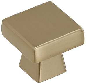 Amerock Blackrock Series BP55271BBZ Cabinet Knob, 1-1/16 in Projection, Transitional, 1-3/16 in L x 1-3/16 in W, Zinc