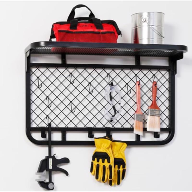 Honey-Can-Do Garage 20 in. H X 9 in. W X 32 in. D Steel Shelf Rack