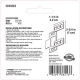 Ace 2.75 in. L Steel Door Strike