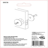 Ace Gold Steel Hole Cover Plate 2 pk