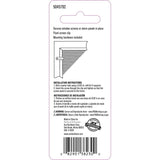 Ace Silver Die Cast Flush Screen Clip 4 pk