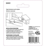 Ace Metallic Aluminum Sliding Window Lock 2 pk