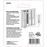 Ace Steel Bifold Pivot 0.5 L X 2 in. H 2 pk