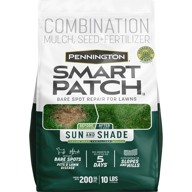 Pennington Smart Patch 100545664 Sun and Shade Mix, 10 lb Bag