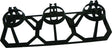 Acorn International PRC-3FTR Stand Footer, 1/2, 5/8 in Rebar, 3-Rebar Held