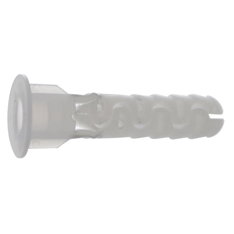 HILLMAN Caiman 5/16 in. D X 1-5/8 in. L Nylon Round Head Screw and Anchor 4 pk