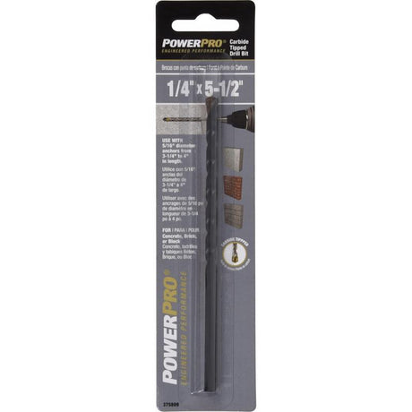 HILLMAN 1/4 in. X 5-1/2 in. L Carbon Steel Drill Bit 1 pk