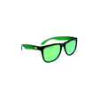 Yachter's Choice 43859 "Catalina" Polarized Sunglasses Clear Green Frame, Green Mirror Lens