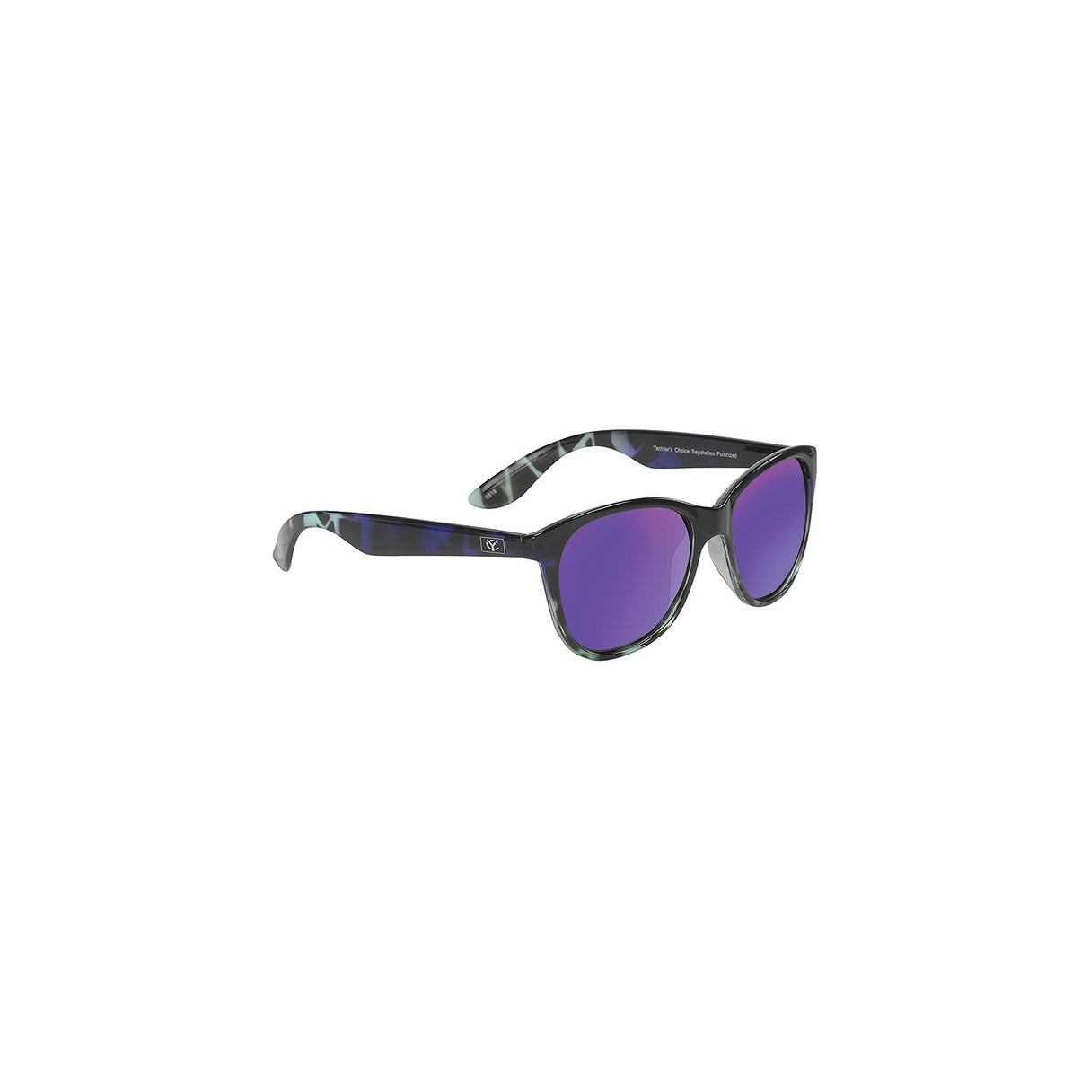 Yachter's Choice 44635 "Seychelles" Polarized Sunglasses - Purple Mirror
