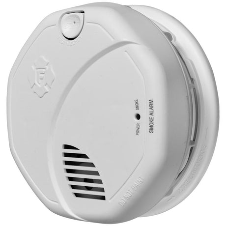 First Alert Battery-Powered Ionization/Photoelectric Dual Sensor Smoke Detector 1 pk