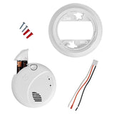 BRK Hard-Wired w/Battery Back-Up Photoelectric Smoke and Carbon Monoxide Detector w/Voice 6 pk