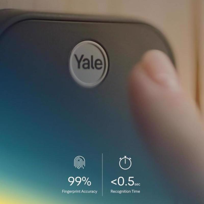 Yale Assure Lock 2 Satin Nickel Metal Wi-Fi Keypad Smart Lock