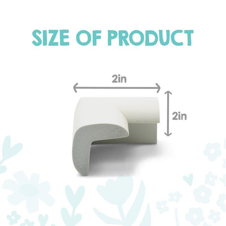Regalo Gray Soft Rubber Corner Cushions 4 pk
