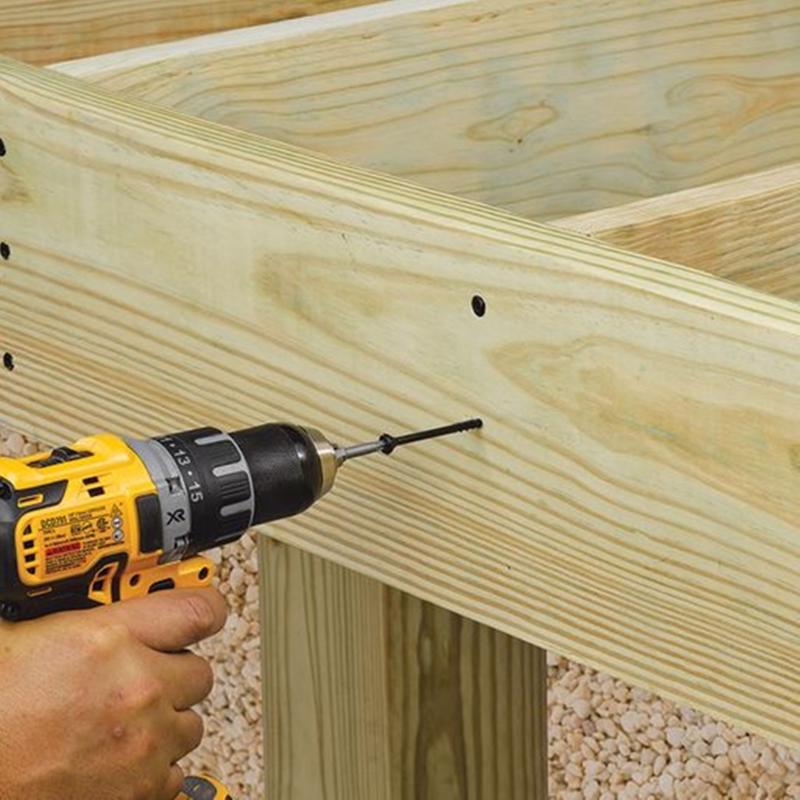 FastenMaster MVP 2 in. L Torx Ttap Black Tapping Wood Screws 100 pk