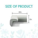 Regalo Gray Soft Rubber Corner Cushions 4 pk