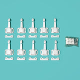 Regalo White Plastic Cabinet Locks 12 pk