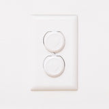 Regalo White Plastic Outlet Safety Plugs 24 pk