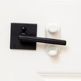 Regalo White Plastic Lever Handle Lock 1 pk