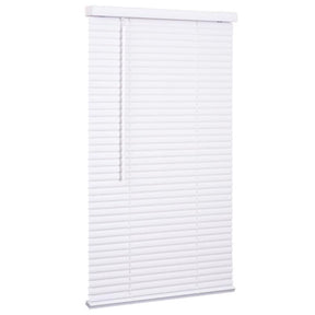 Lotus & Windoware, Inc Vinyl Blinds 23 in. W X 72 in. H White Cordless