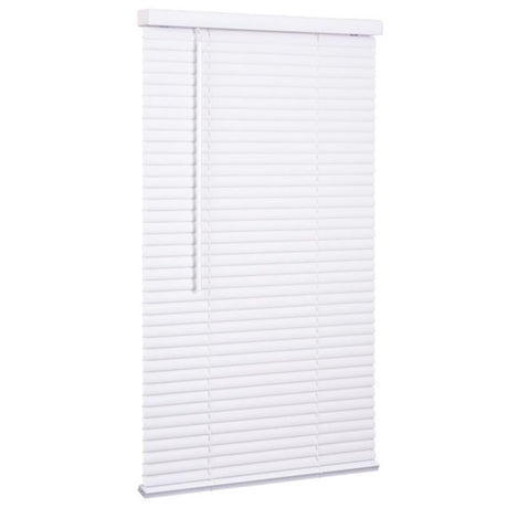 Lotus & Windoware, Inc Vinyl Blinds 27 in. W X 72 in. H White Cordless
