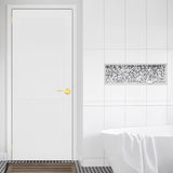 Kwikset Sedona Transitional Satin Brass Privacy Lever
