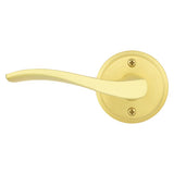 Kwikset Sedona Transitional Satin Brass Half-Dummy Lever