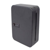 Lucky Line Black Steel Key Cabinet with Combo Lock 7.87 in. 3.25 in. 2.88 in.